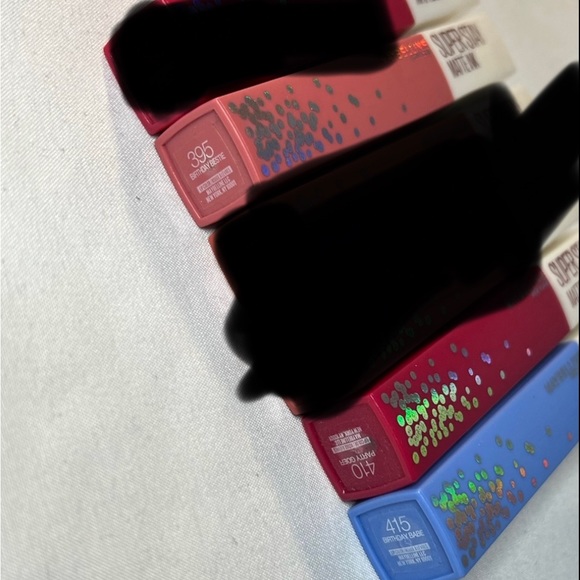 3/$15 Maybelline Matte Ink Lipstick- Birthday babe, Birthday Bestie & Party Goer - Picture 10 of 11